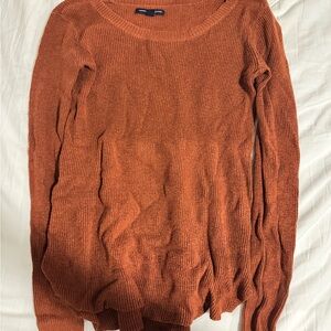 American Eagle Outfitters Rust Sweater